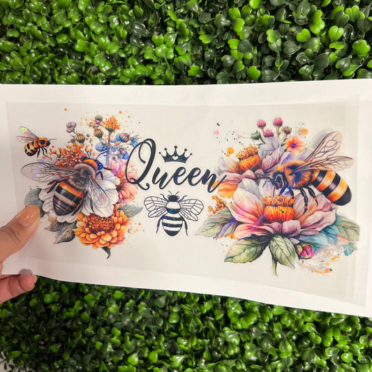 J9 Queen Bee Holographic UVDTF WRAPS