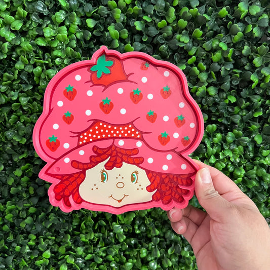 Strawberry Girl Tray Multi Use Tray Sold Individually