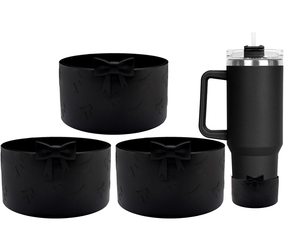 Tumbler Bow Silicone Boots