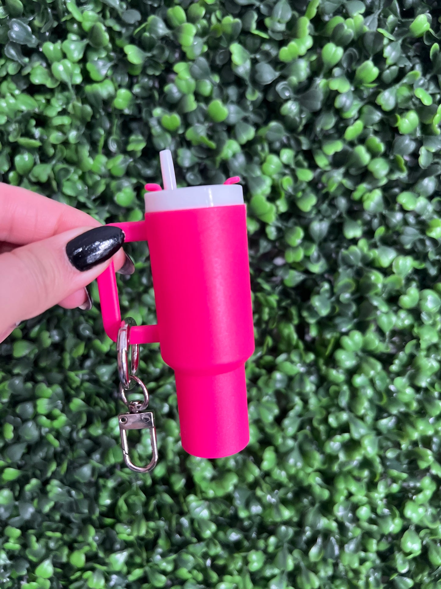 Solid Color Mini Keychain Tumblers