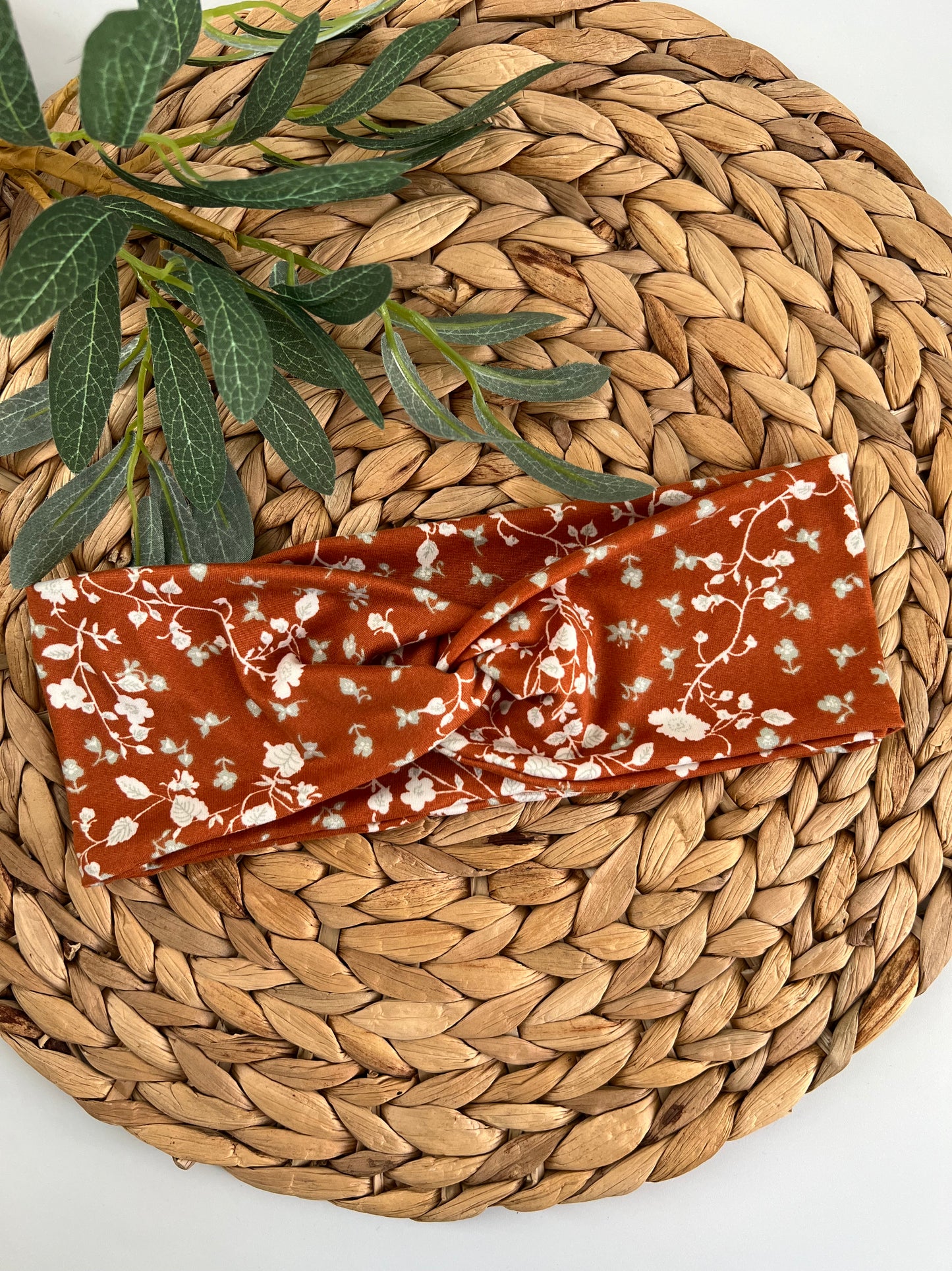 Floral Vines Turban Headbands