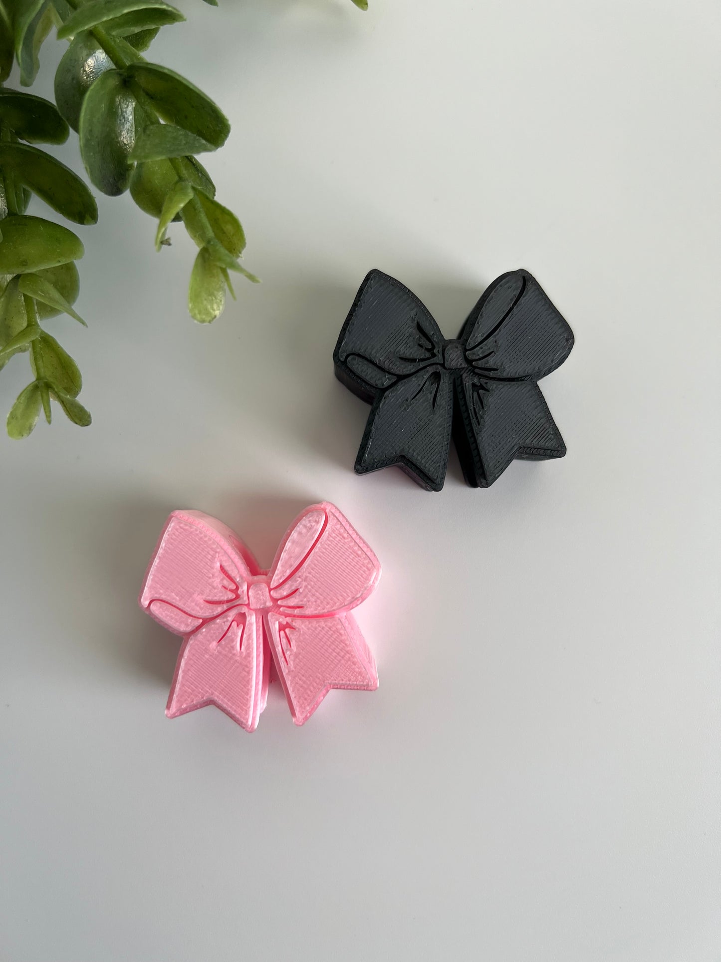 Preppy Bow Straw Topper