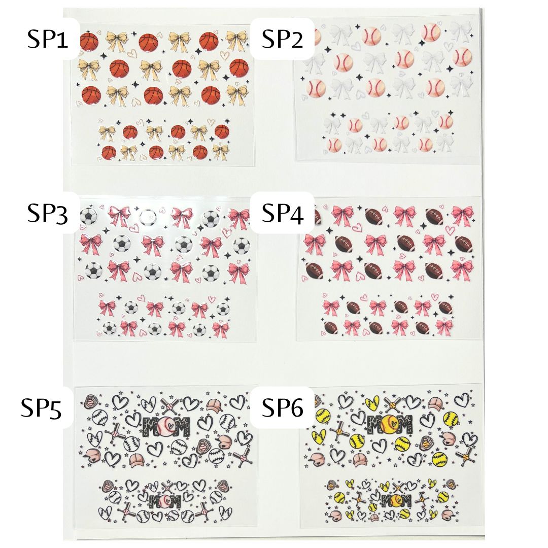 Sports Mama Sport Teams Mini Wraps