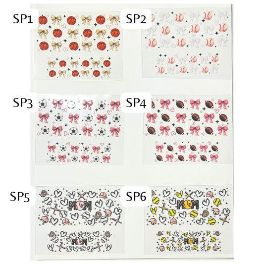 Sports Mama Sport Teams Mini Wraps