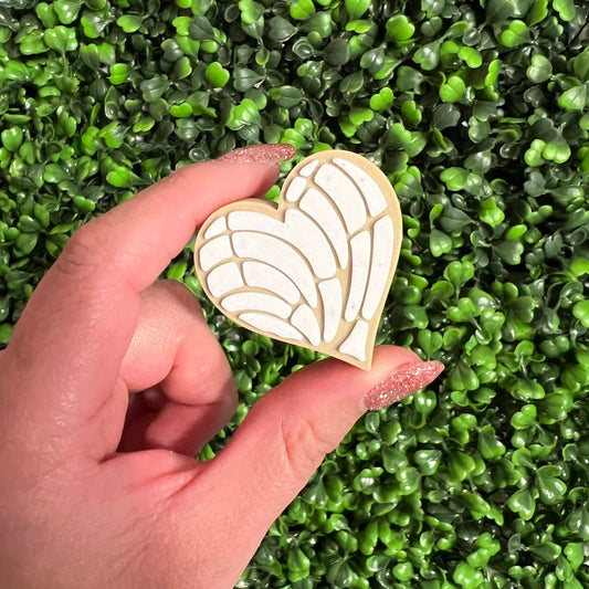 Concha Heart Straw Topper