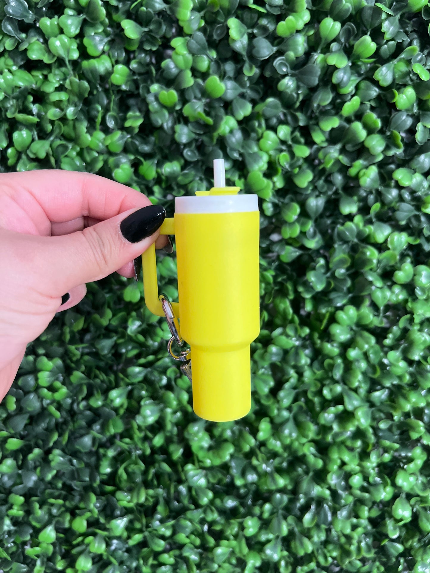 Solid Color Mini Keychain Tumblers