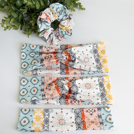 Fun Spring Scrunchies