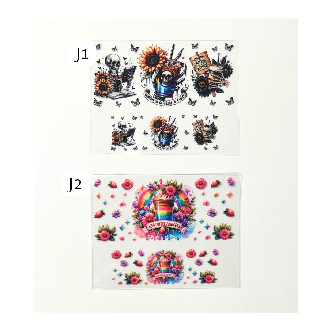 Coffee and Other Beverages Mini Wraps