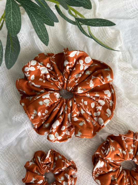 Floral Vines Scrunchies