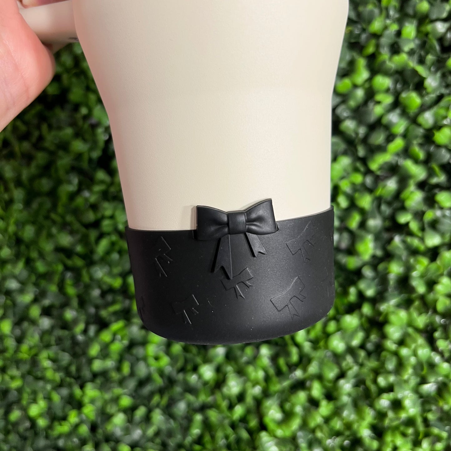 Tumbler Bow Silicone Boots