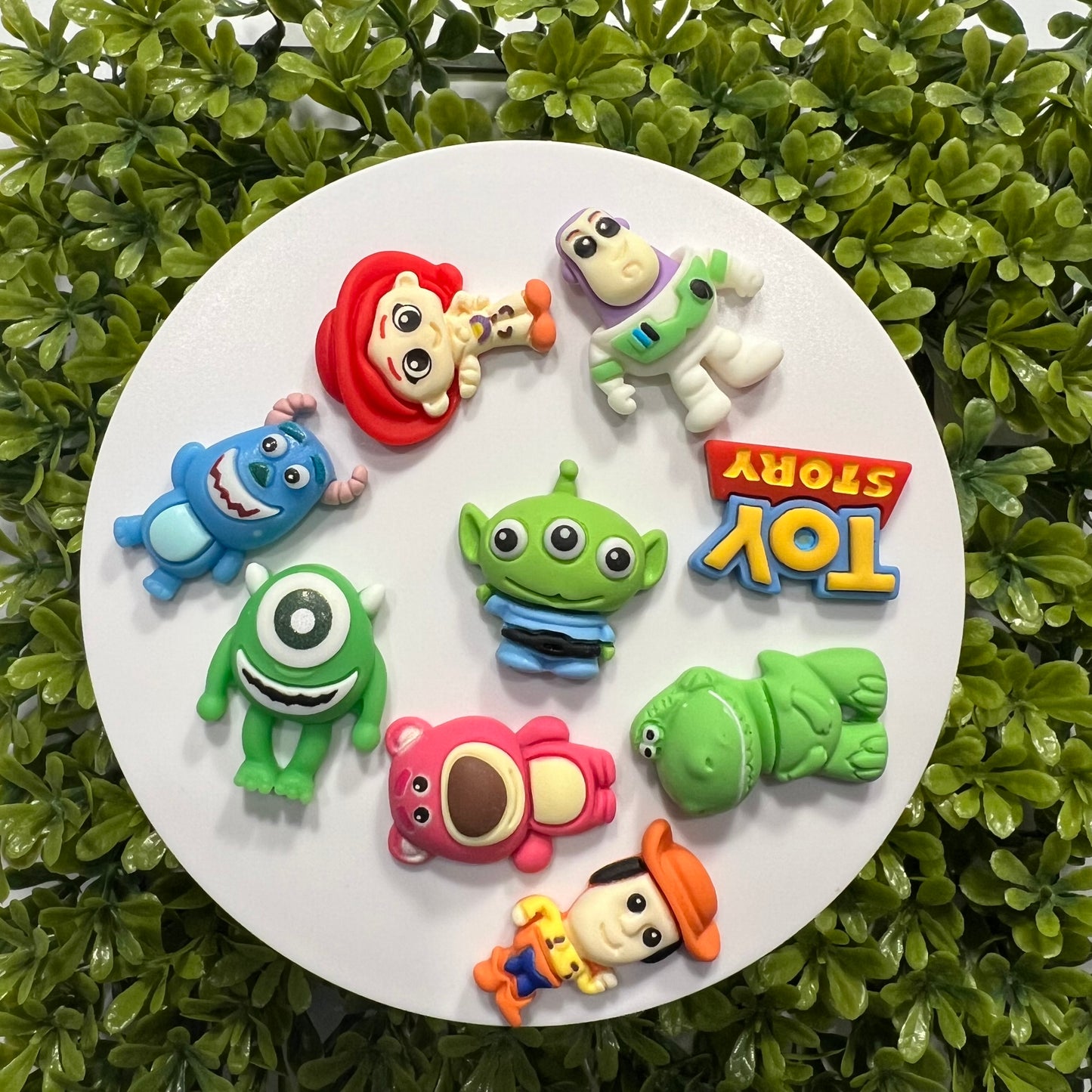 Toys Flat Back Charms Mixed 8 pcs