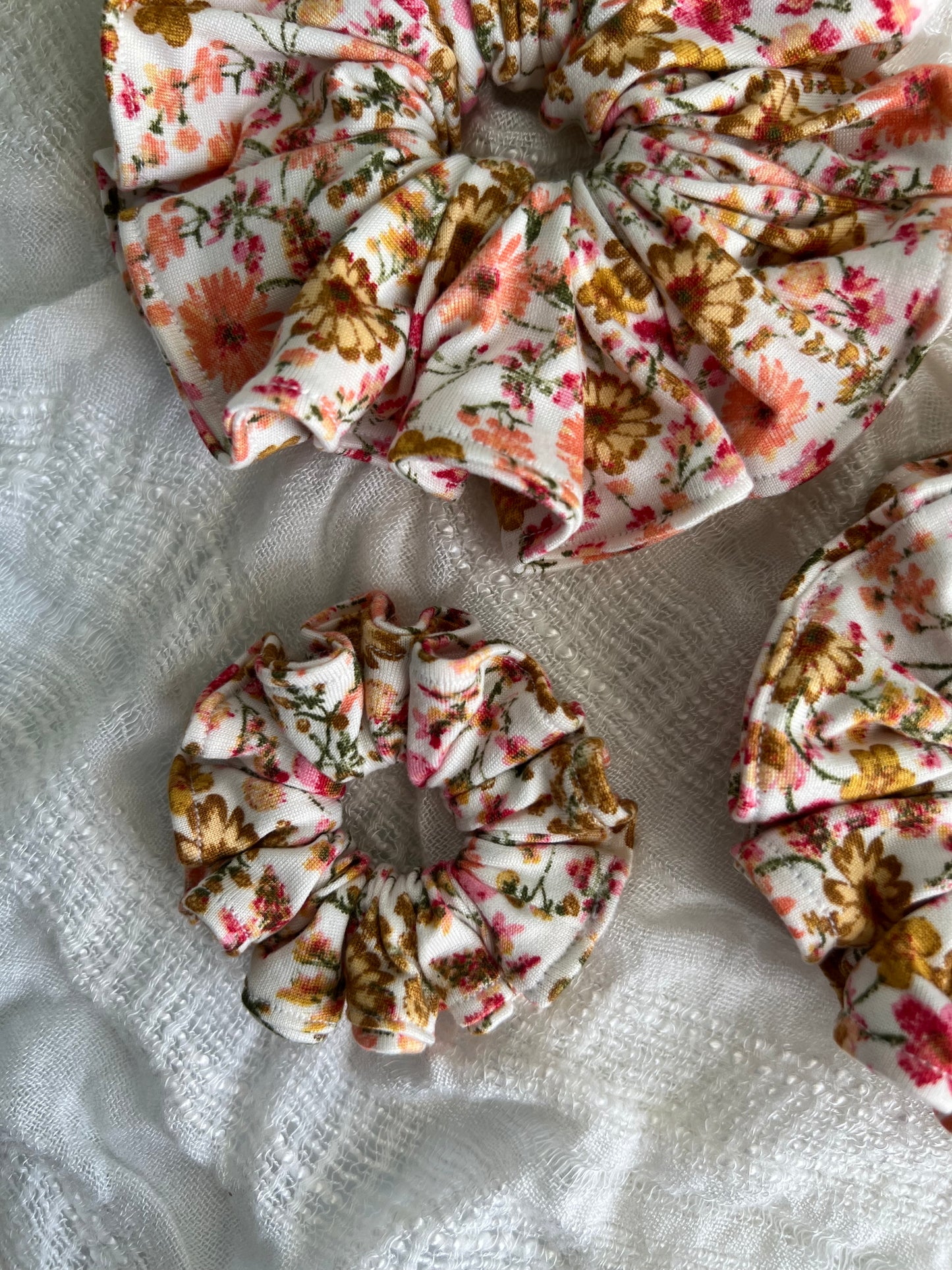 Bright Autumn Scrunchies