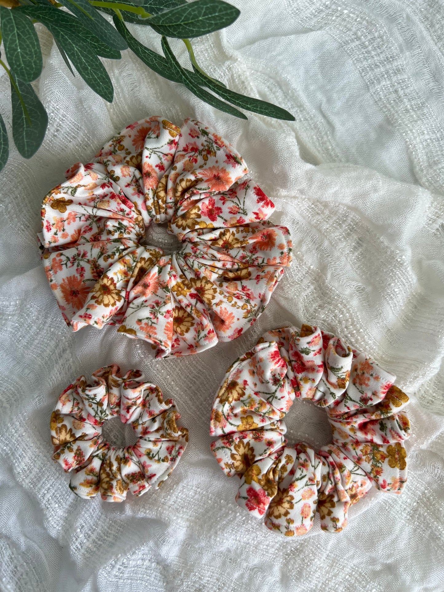 Bright Autumn Scrunchies