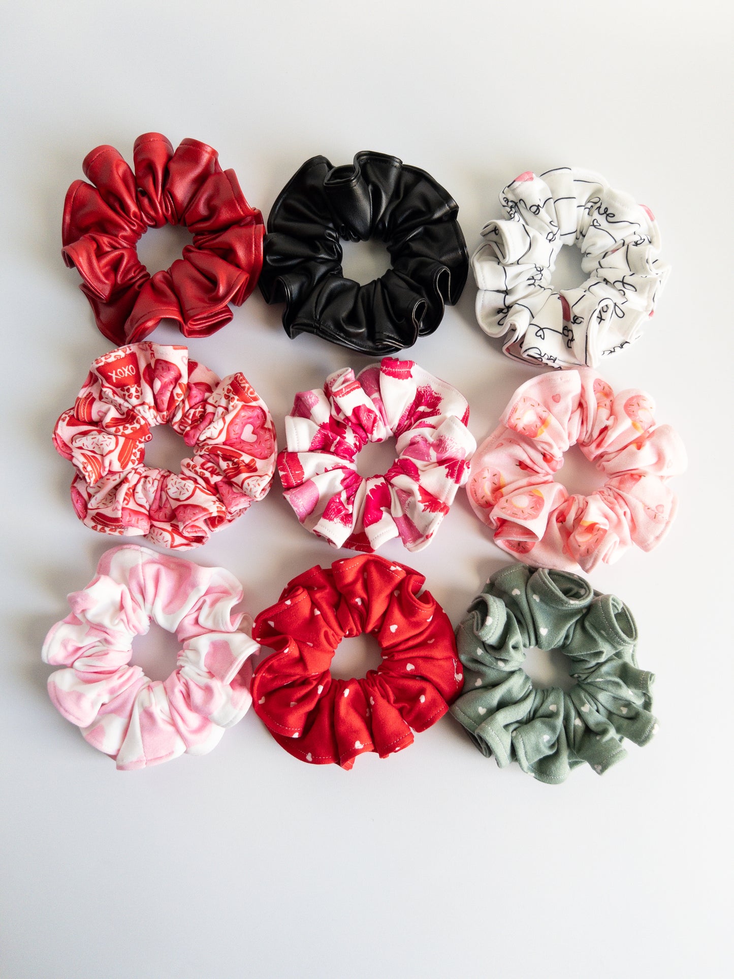 Valentines Scrunchies