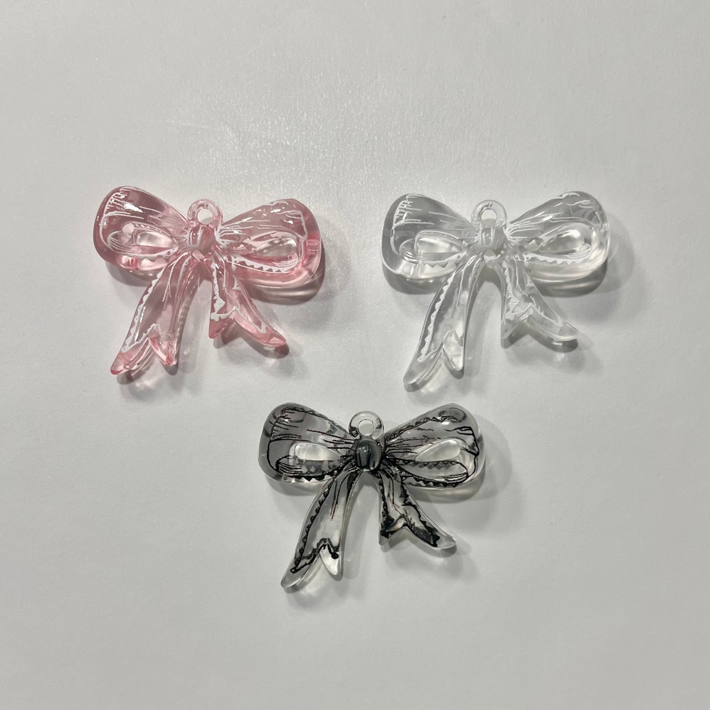 Bow Handpainted Keychain SOLD INDIVIDUALLY