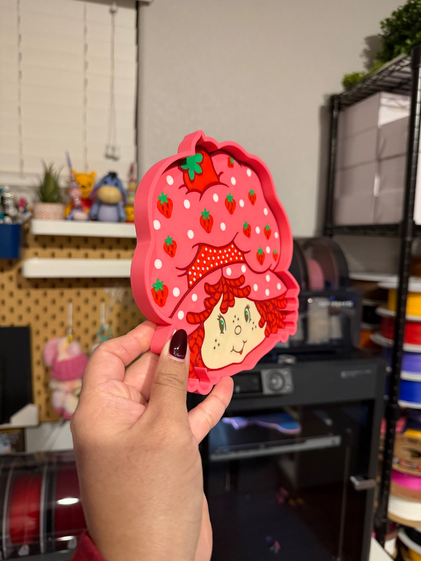 Strawberry Girl Tray Multi Use Tray Sold Individually
