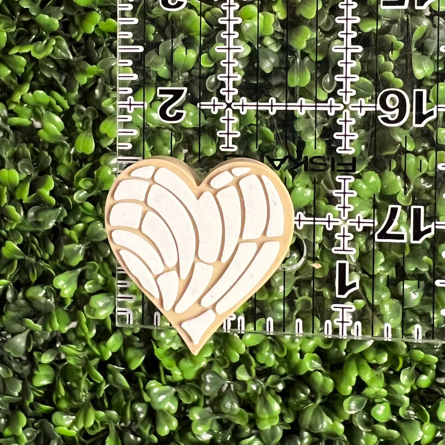 Concha Heart Straw Topper