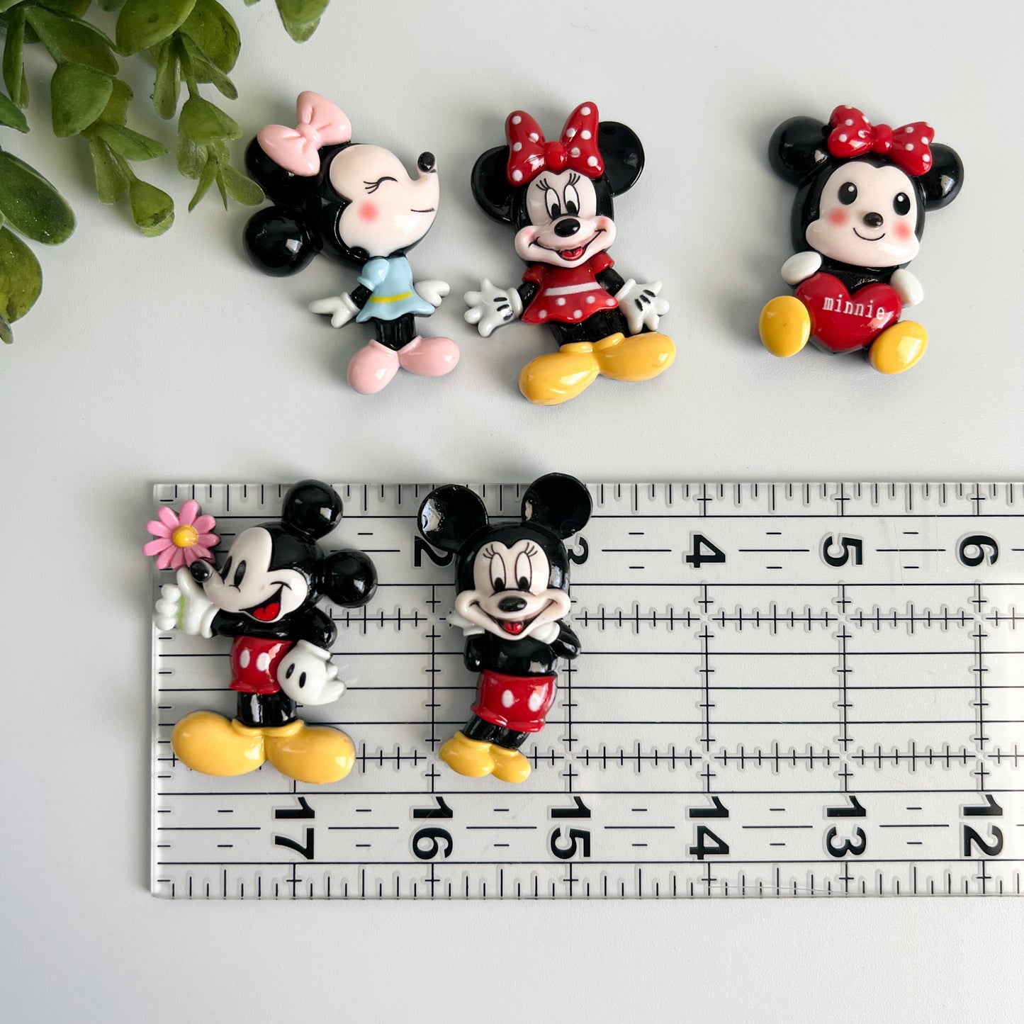 Girl and Boy Mouse Back Charms SOLD INDIVIDUALLY