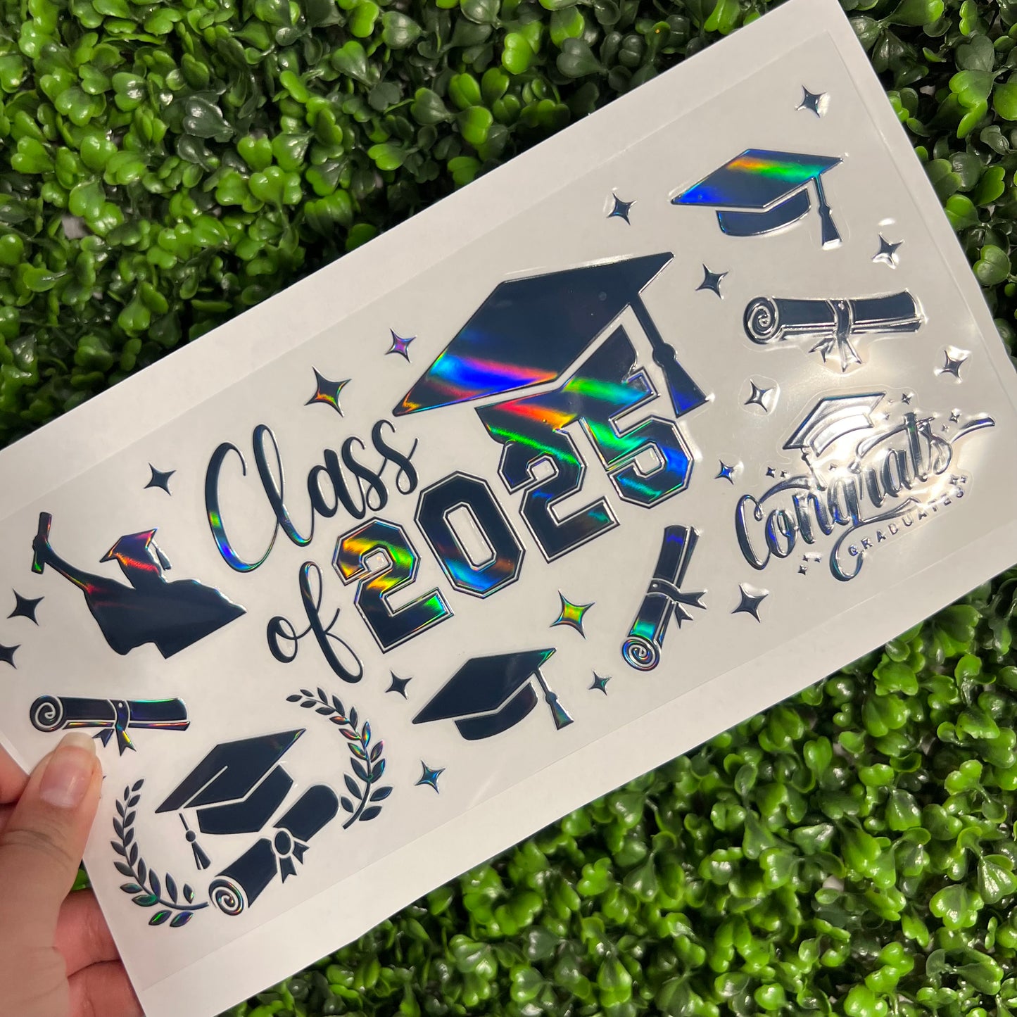 #277 Senior Class of 2025 Holographic UVDTF WRAPS