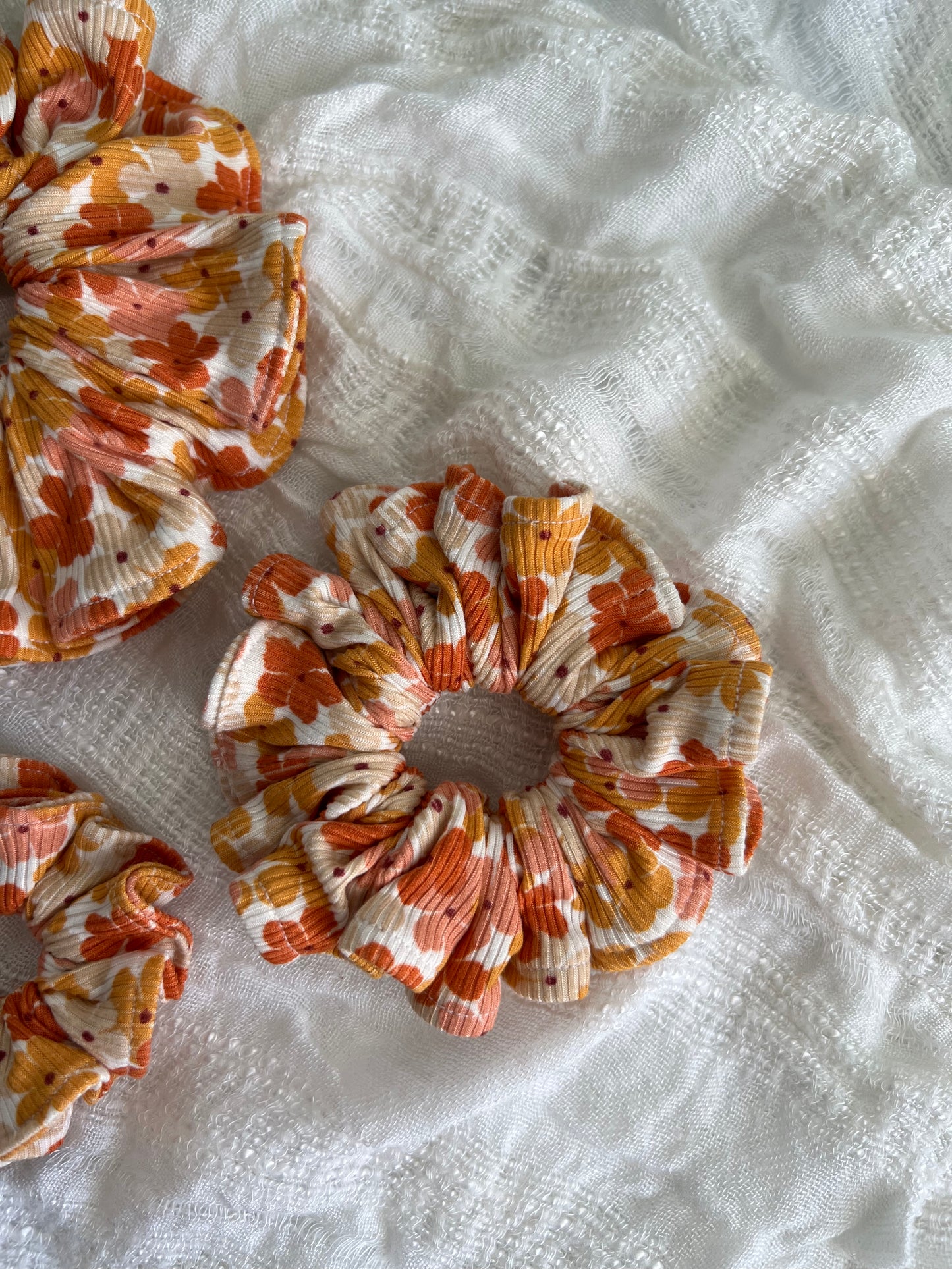 Retro Autumn Scrunchies