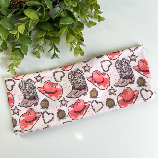 Pink Western Turban Headbands