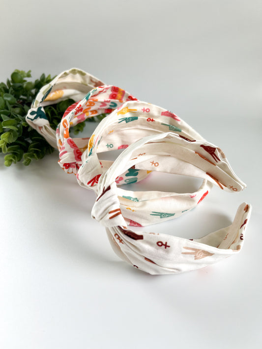 Women’s Month TopKnot Hard Headband