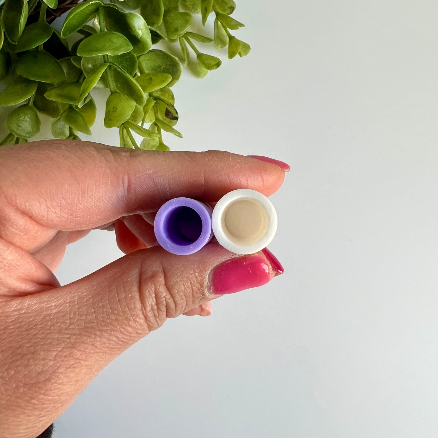 Straw Topper with Attachment for Charm