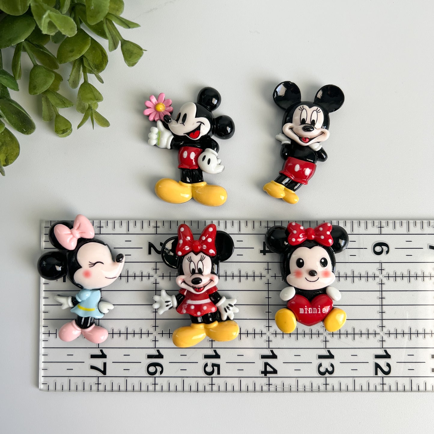 Girl and Boy Mouse Back Charms SOLD INDIVIDUALLY