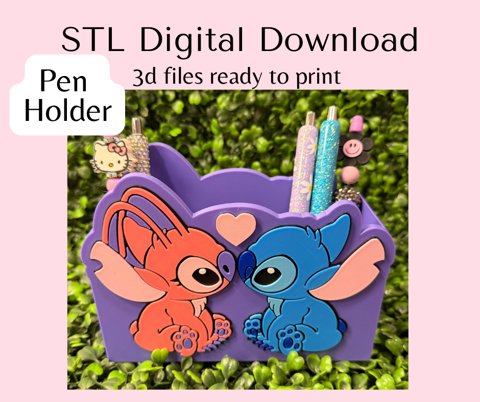 Aliens Pencil Holder Digital Download
