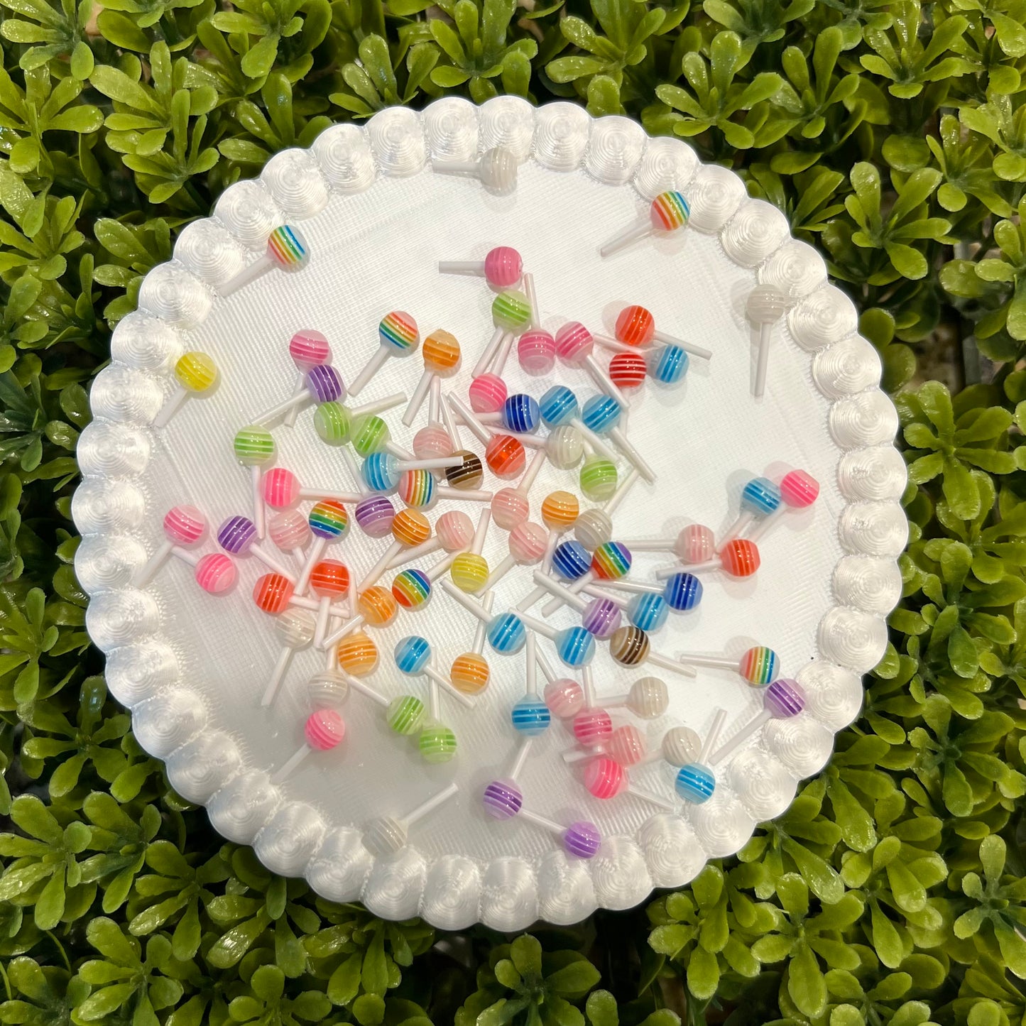 Mini Lollipops 3d Charms Mixed 20 pcs