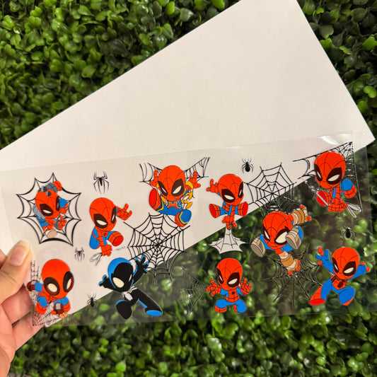 U15 Spidey Single Sided UVDTF WRAPS