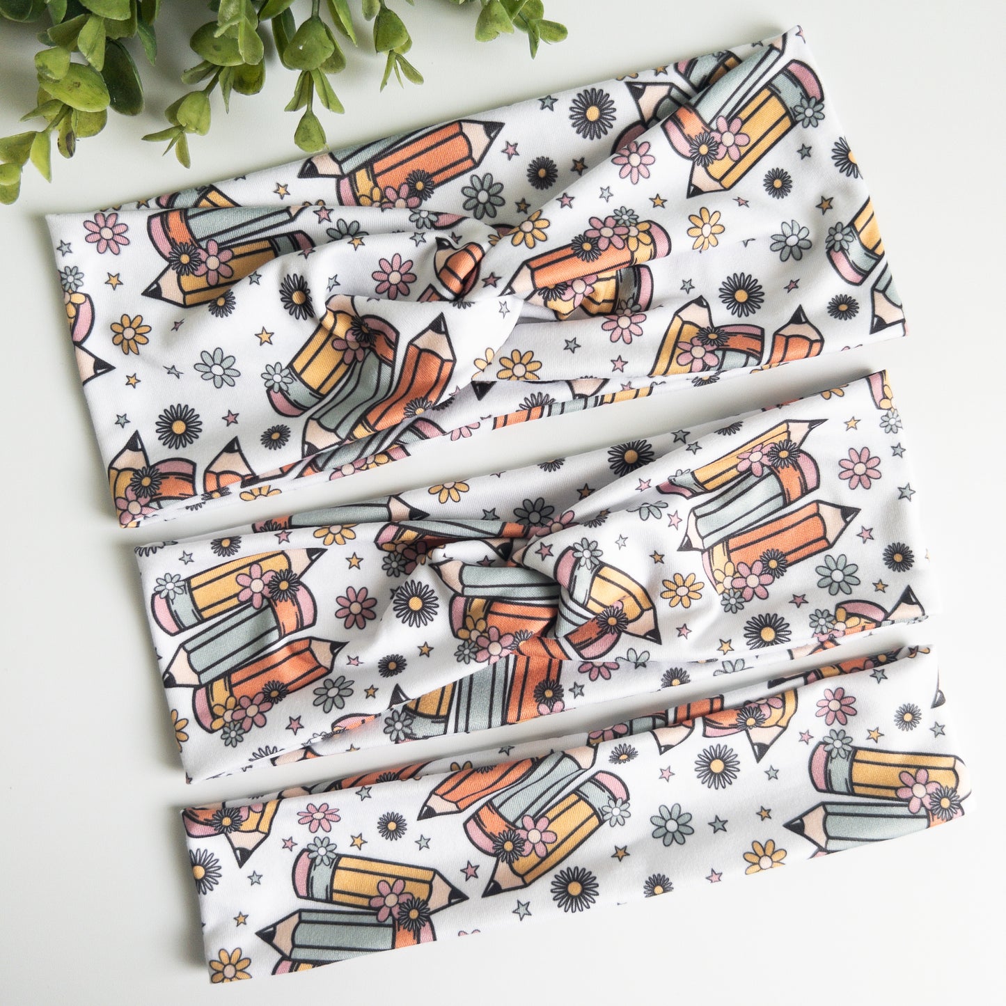 Pencils Turban Headbands