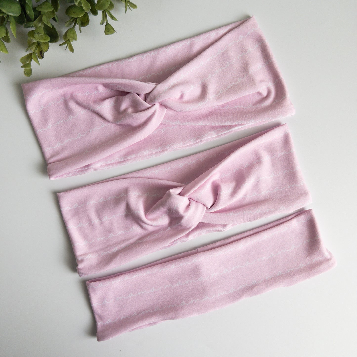 Dainty Pink Mama Turban Headbands