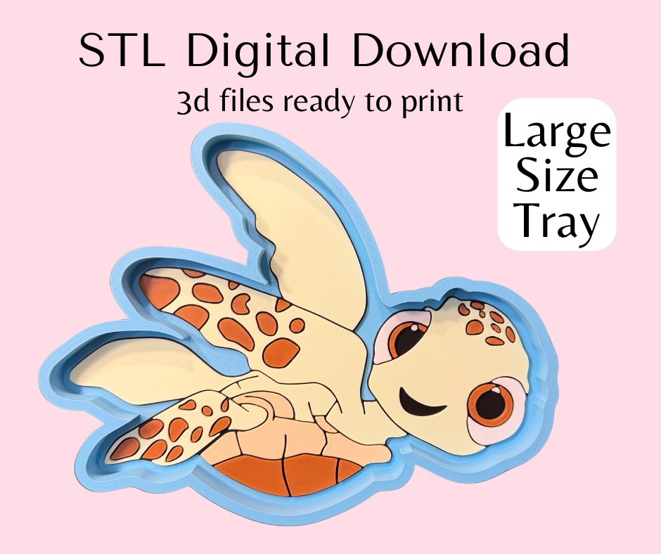 Turtle Trinket Tray Multi Use Tray Digital Download
