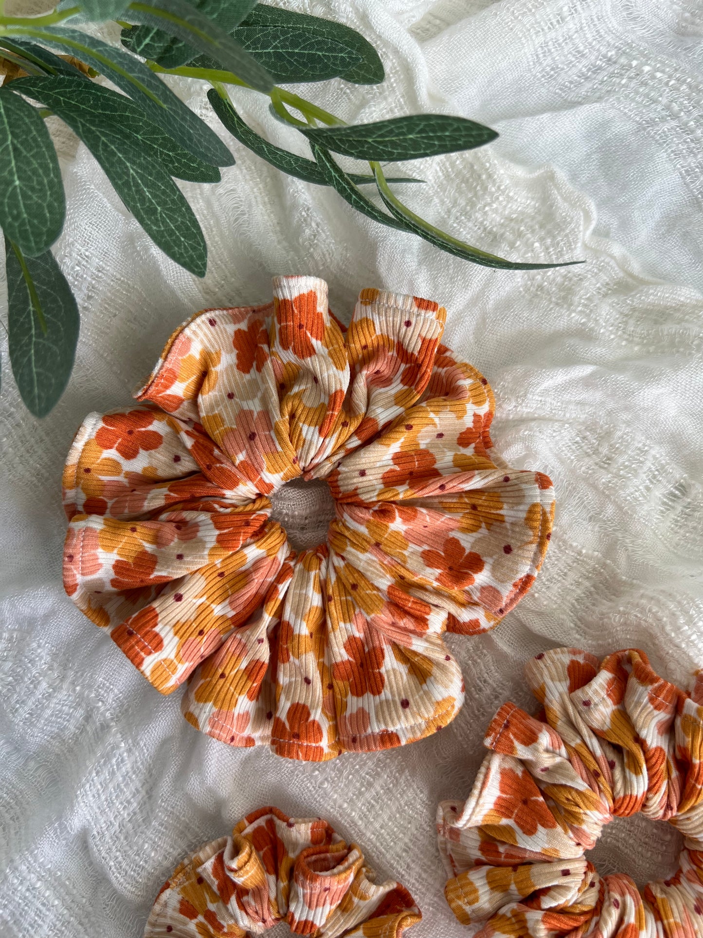 Retro Autumn Scrunchies