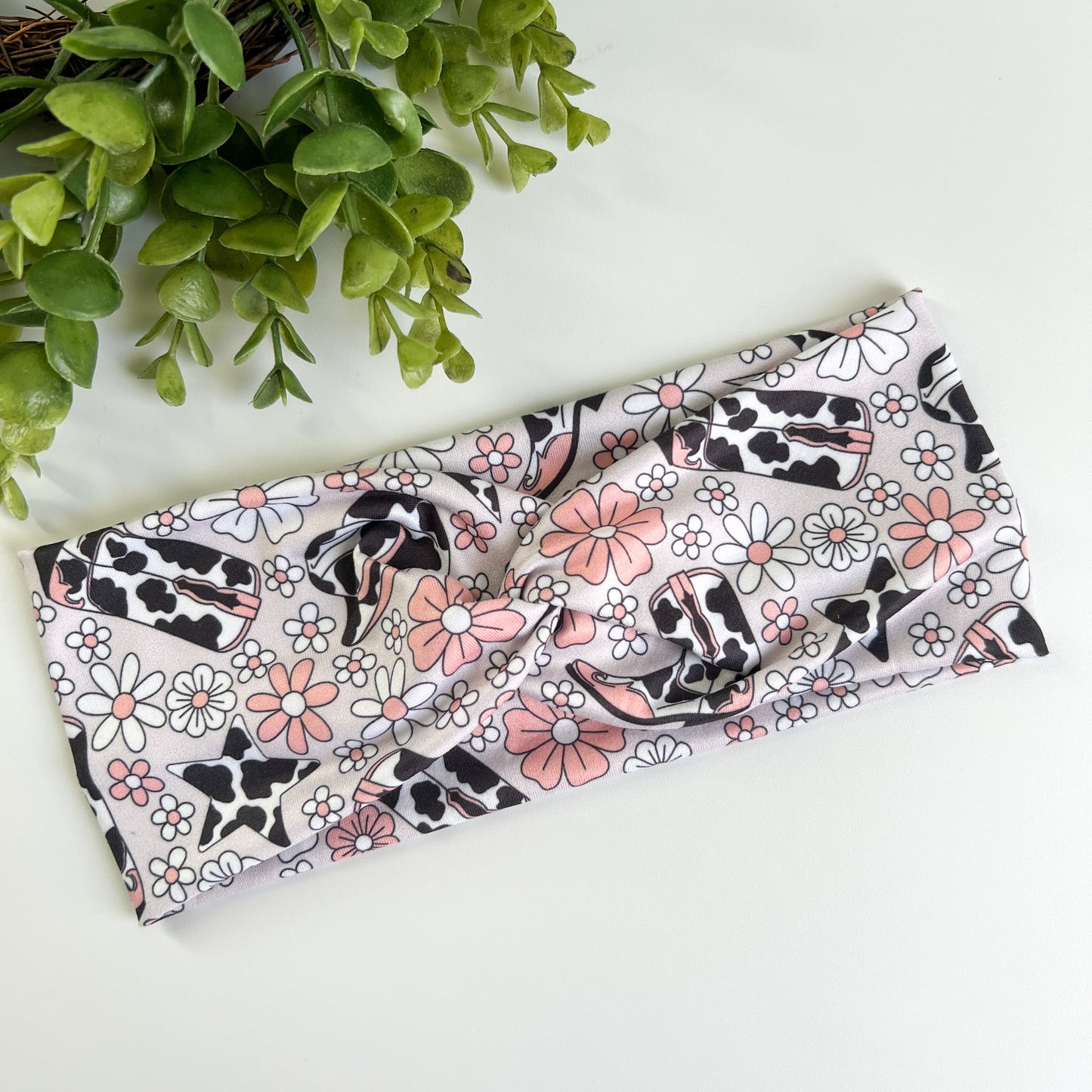 Western Floral Turban Headbands