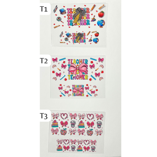 Teacher School Mini Wraps