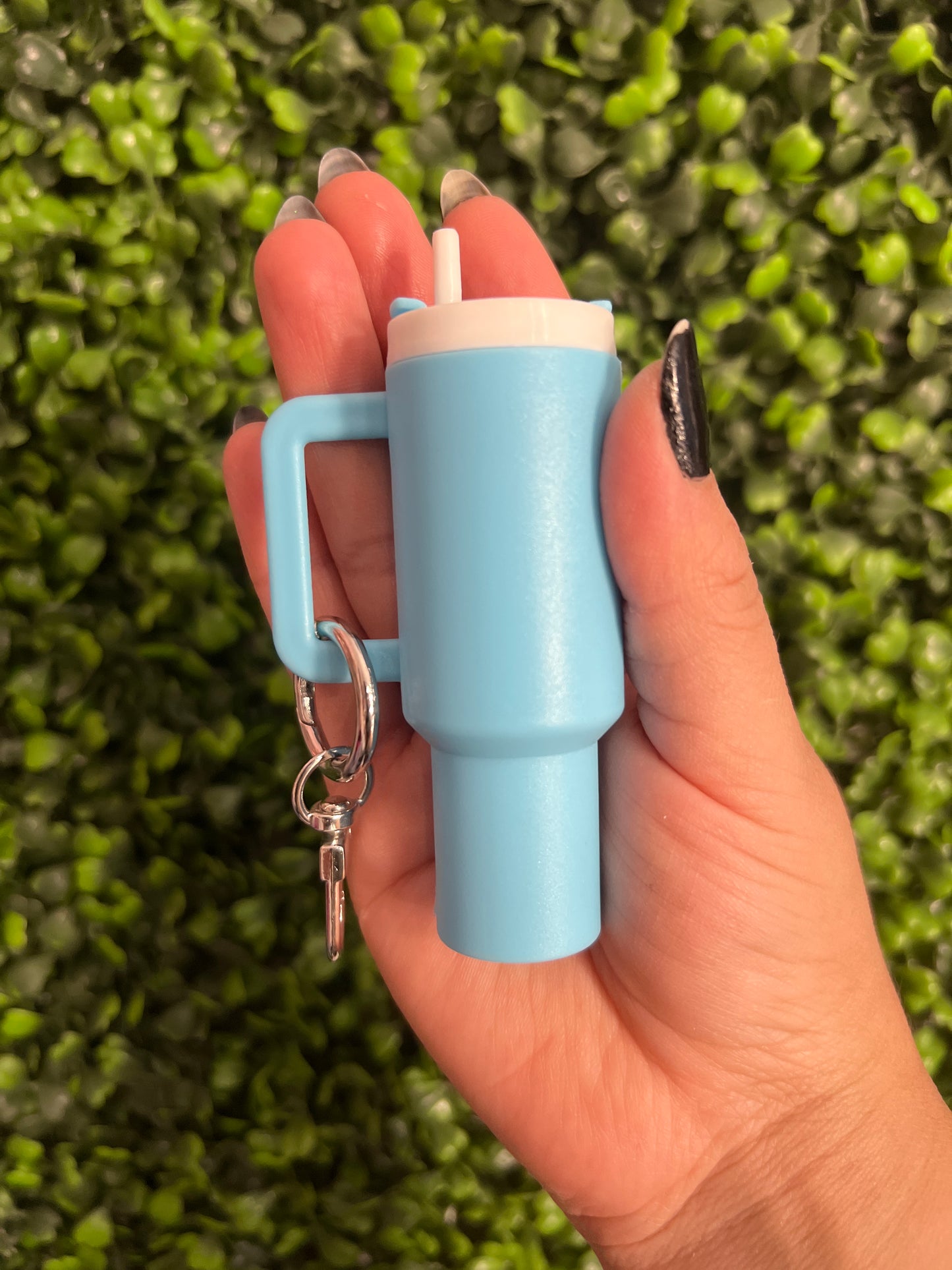 Solid Color Mini Keychain Tumblers