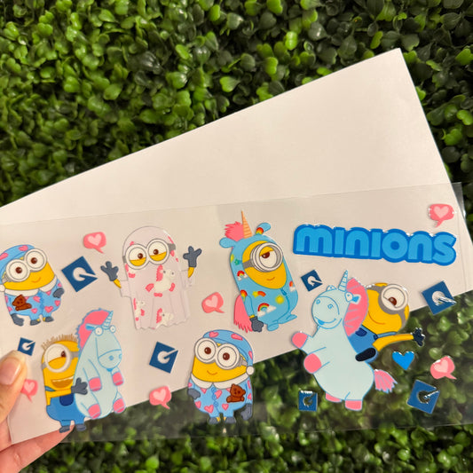 U8 Yellow Boys Single Sided UVDTF WRAPS