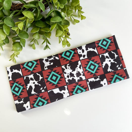 Checkered Western Turban Headbands