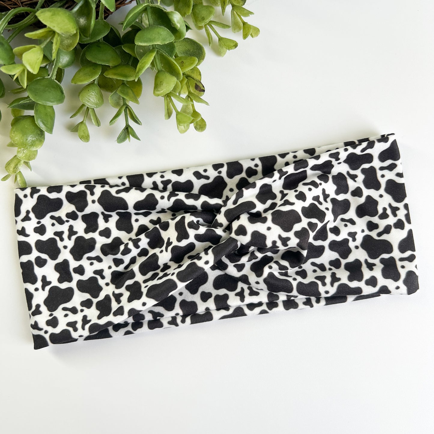 Dainty Cow Turban Headbands