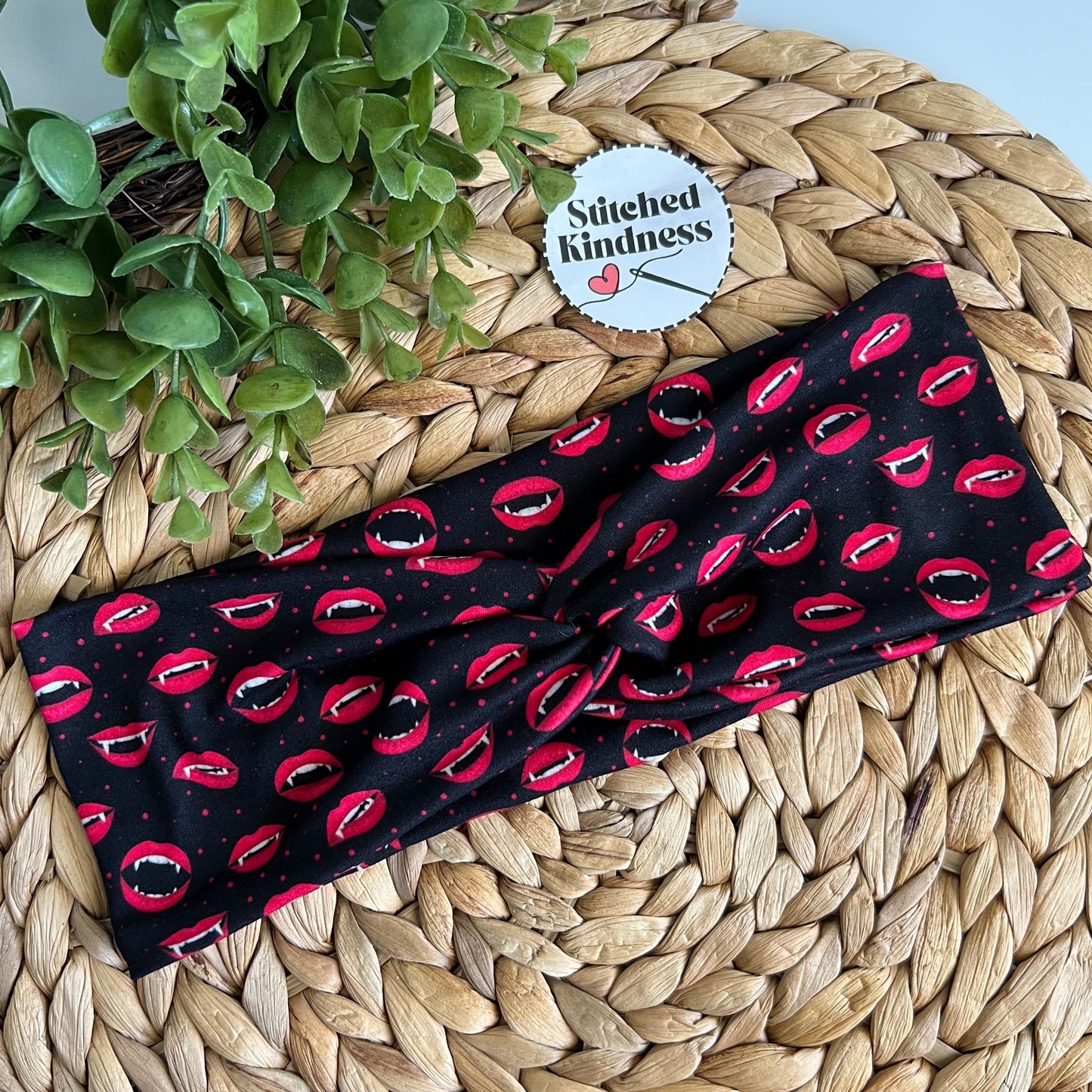 Vampire Turban Headbands