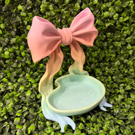 Tall Vintage Bow Tray Multi Use Tray Sold Individually