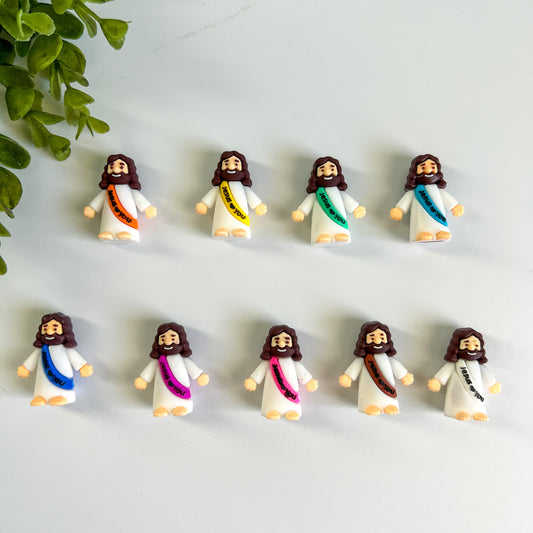 3d Jesus Rubber Topper SOLD INDIVIDUALLY
