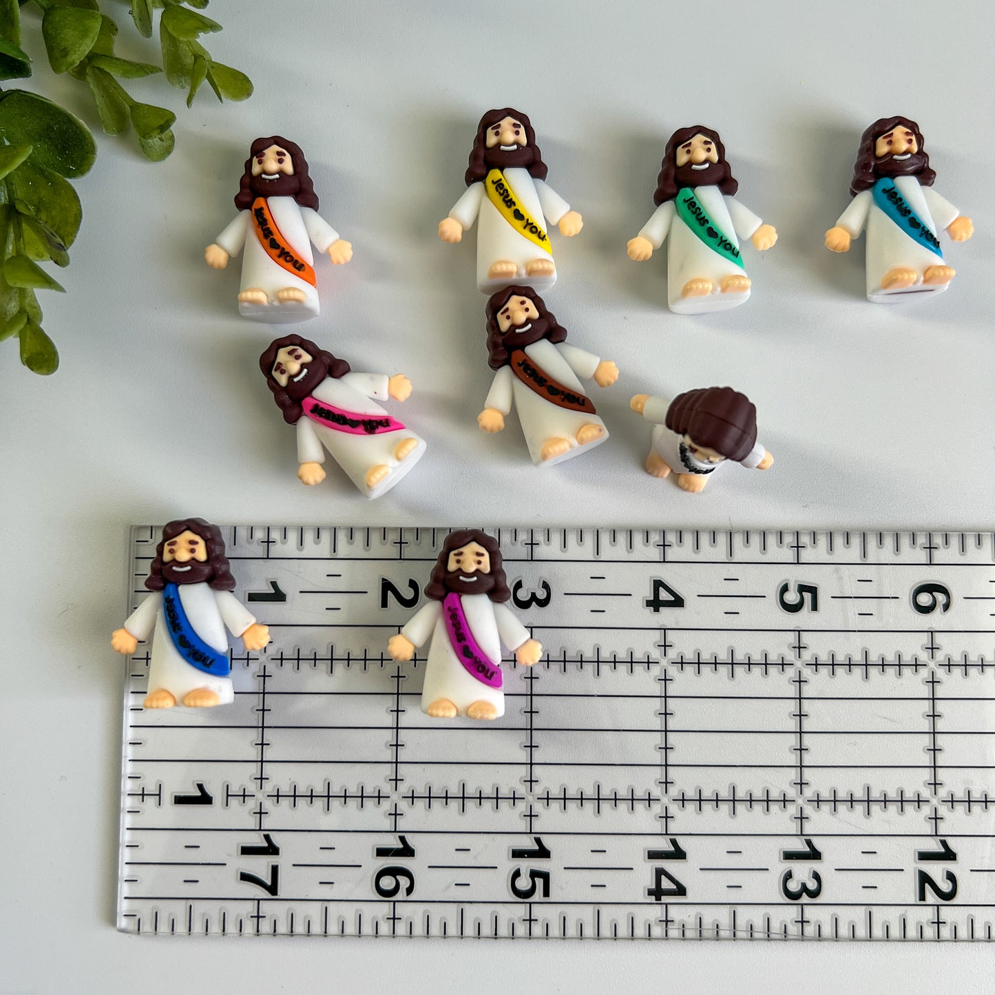 3d Jesus Rubber Topper SOLD INDIVIDUALLY