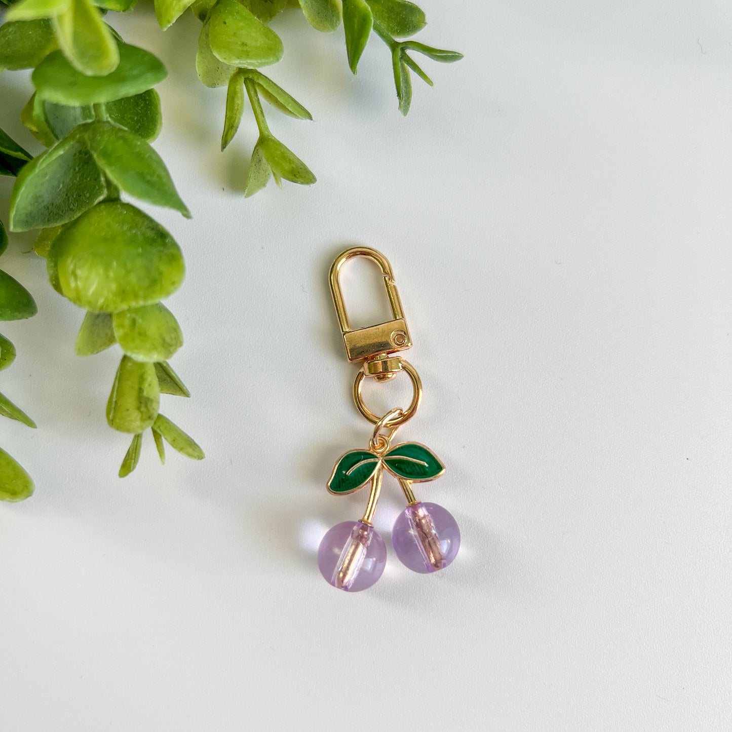 Cherry Key Chain SOLD INDIVIDUALLY