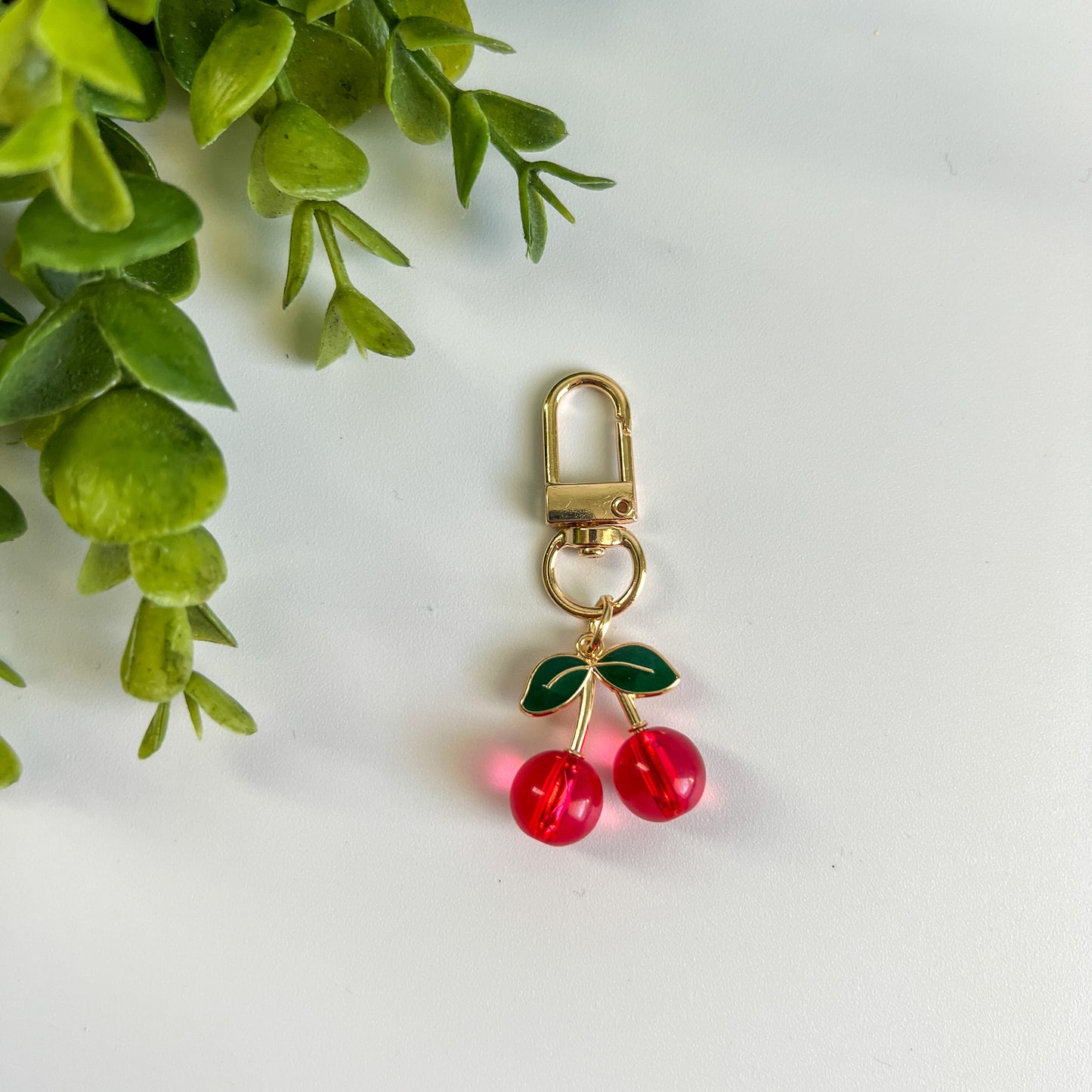 Cherry Key Chain SOLD INDIVIDUALLY