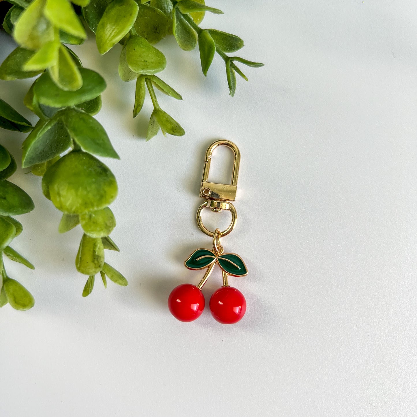 Cherry Key Chain SOLD INDIVIDUALLY