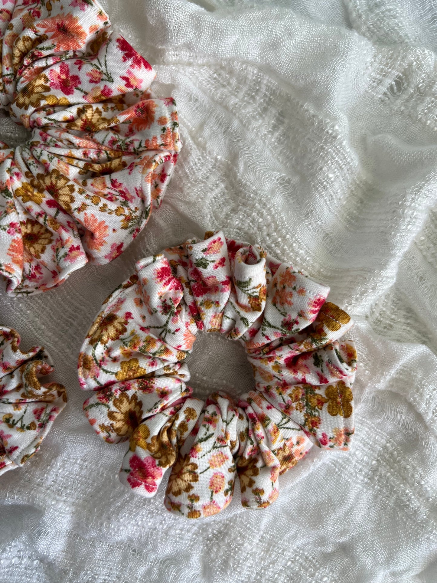 Bright Autumn Scrunchies