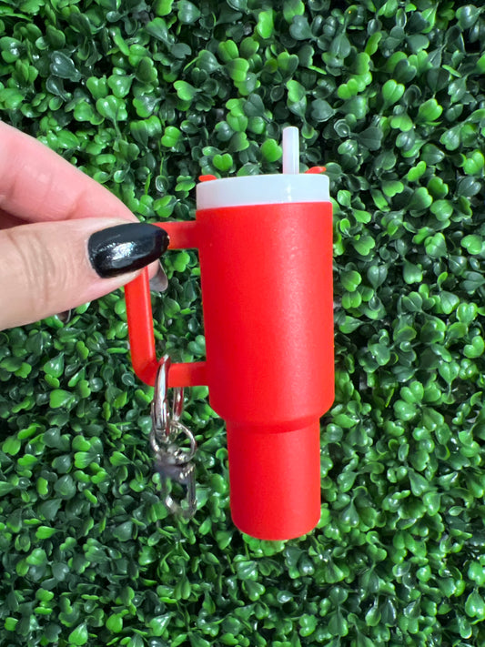 Solid Color Mini Keychain Tumblers